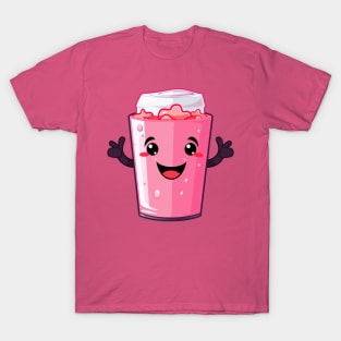 Soft drink cute T-Shirt cute giril T-Shirt